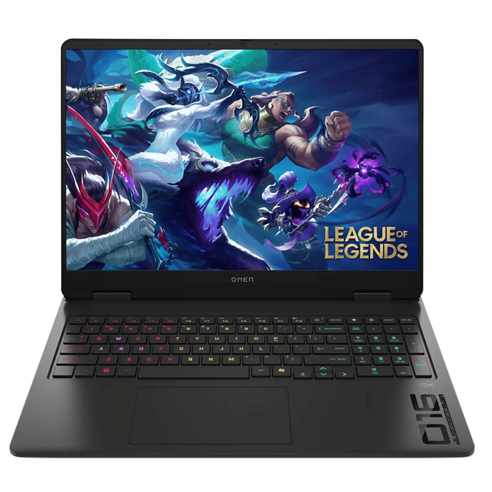 Laptop Intel Core Ultra 7 255HX tampak depan dengan desain premium